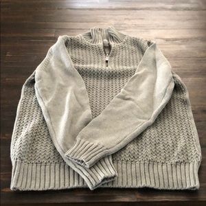 Calvin Klein Quarter Zip Turtle Neck